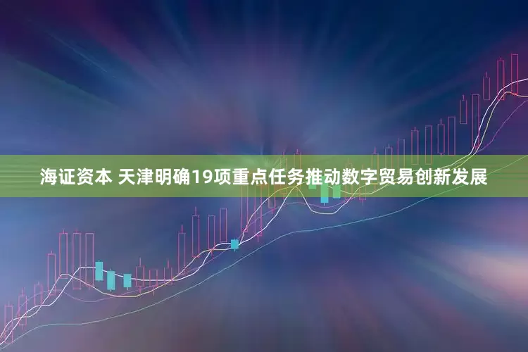 海证资本 天津明确19项重点任务推动数字贸易创新发展
